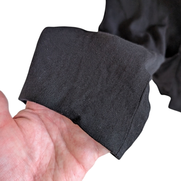 Aritzia Talula Kent Blazer Open Front Rayon Black Lined Pockets Women's size 6 - Picture 9 of 12